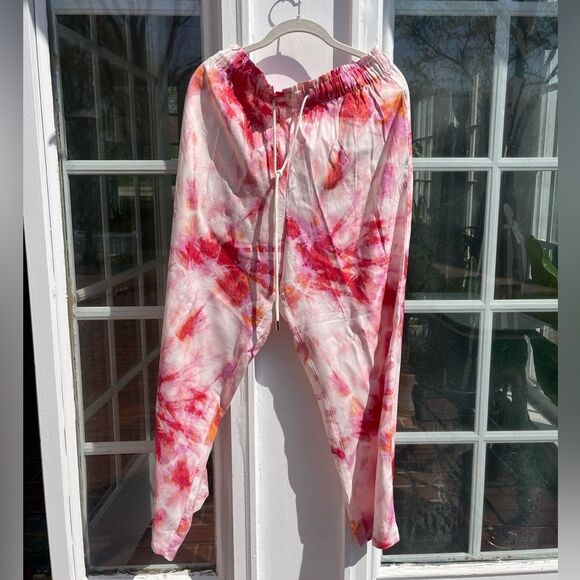 Ann Taylor Tie Dye Boho Pants NWT - Picture 3 of 6